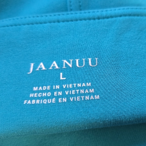 Jaanuu Women's Vibrant Blue Cropped Pants - Picture 11 of 11